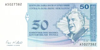 Bosnia and Herzegovina 50 Konvertibilnih, 1998 image